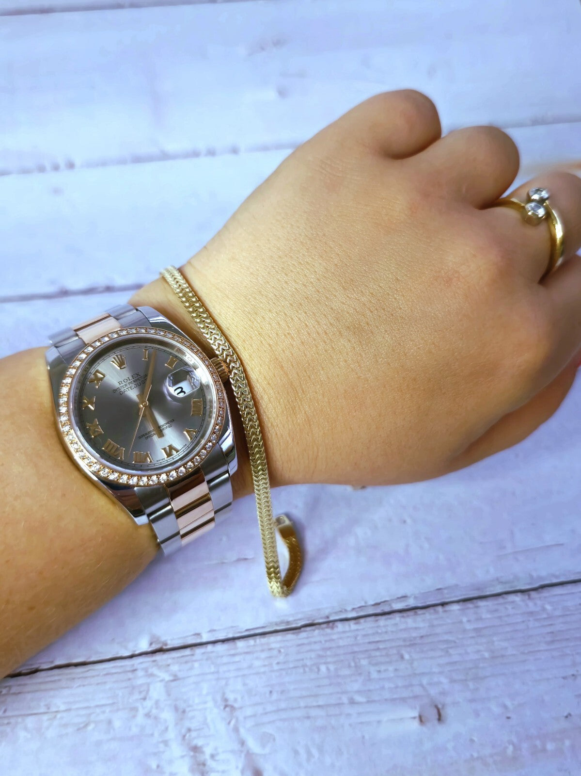 New Solid 9ct Yellow Gold Fancy Mesh Bracelet Unisex 6grams 7.5inch Hallmarked