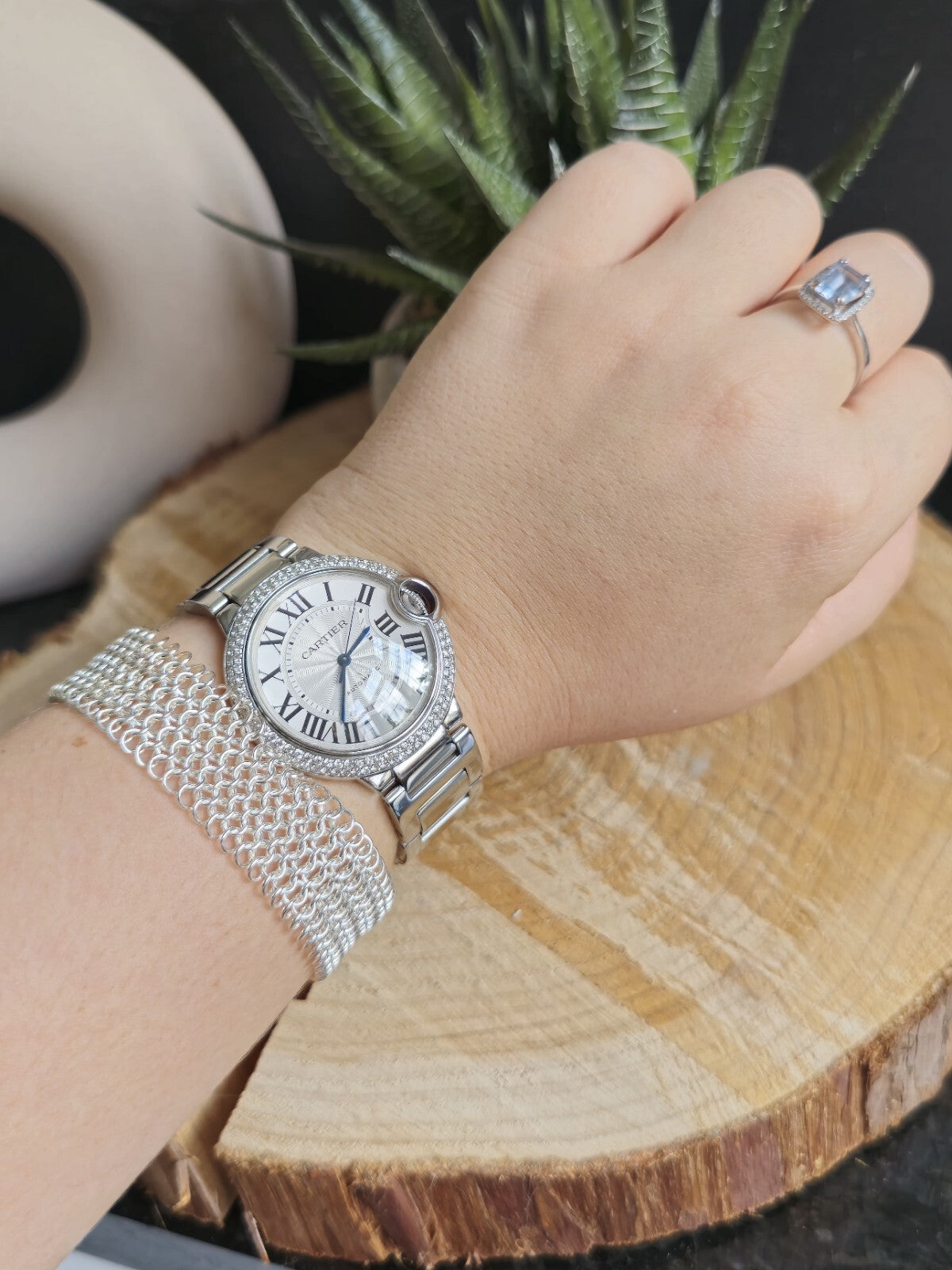 Lovely New 925 Sterling Silver Wide Mesh Cuff Bracelet 19mm 25grams 7.5inch