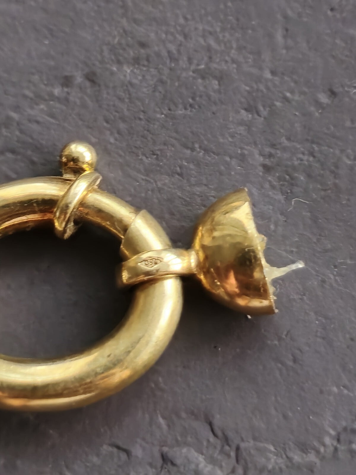 18ct Yellow Gold Lobster Clasp for Necklace or Bracelet Heavy Chunky 22mm x17mm