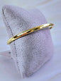 New 9ct Yellow Gold Round Bangle Stacking BRACELET Lovely 4mm 70mm diameter