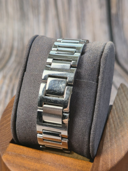 Cartier Ballon Bleu 36mm Steel Automatic Watch 2 Raw Diamond Bezel 3005 Papers