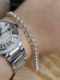 925 Sterling Silver Chunky Paper Clip Chain Bracelet 7mm 7.5grams 7.5inch