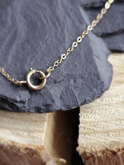 9K Yellow Gold Bars And Natural Cultured Pearls 17inch Fashion Necklace