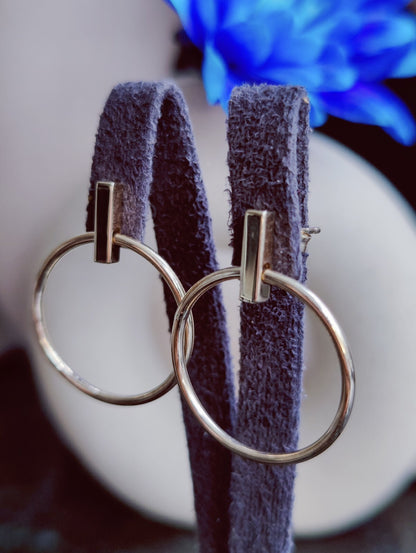 NEW 9ct Solid Yellow Gold Drop Earrings Circle Studs Butterfly Hoop Geometric 