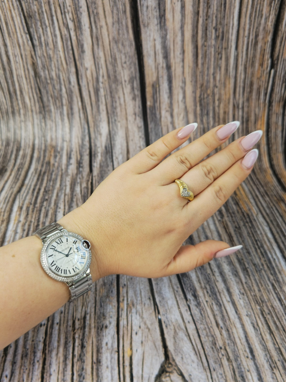 Cartier Ballon Bleu 36mm Steel Automatic Watch 2 Raw Diamond Bezel 3005 Papers